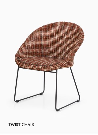 Twist Rattan Chair